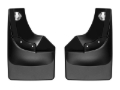 Picture of WeatherTech 2019+ Chevrolet Silverado 1500 Crew Cab No Drill MudFlaps - Black