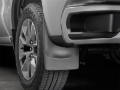Picture of WeatherTech 2019+ Chevrolet Silverado 1500 Crew Cab No Drill MudFlaps - Black
