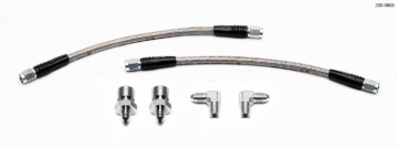 Picture of Wilwood GM 1500/2500 Rear (w/13in Rotor) 10in OAL Flexline Brake Hose w/Fittings