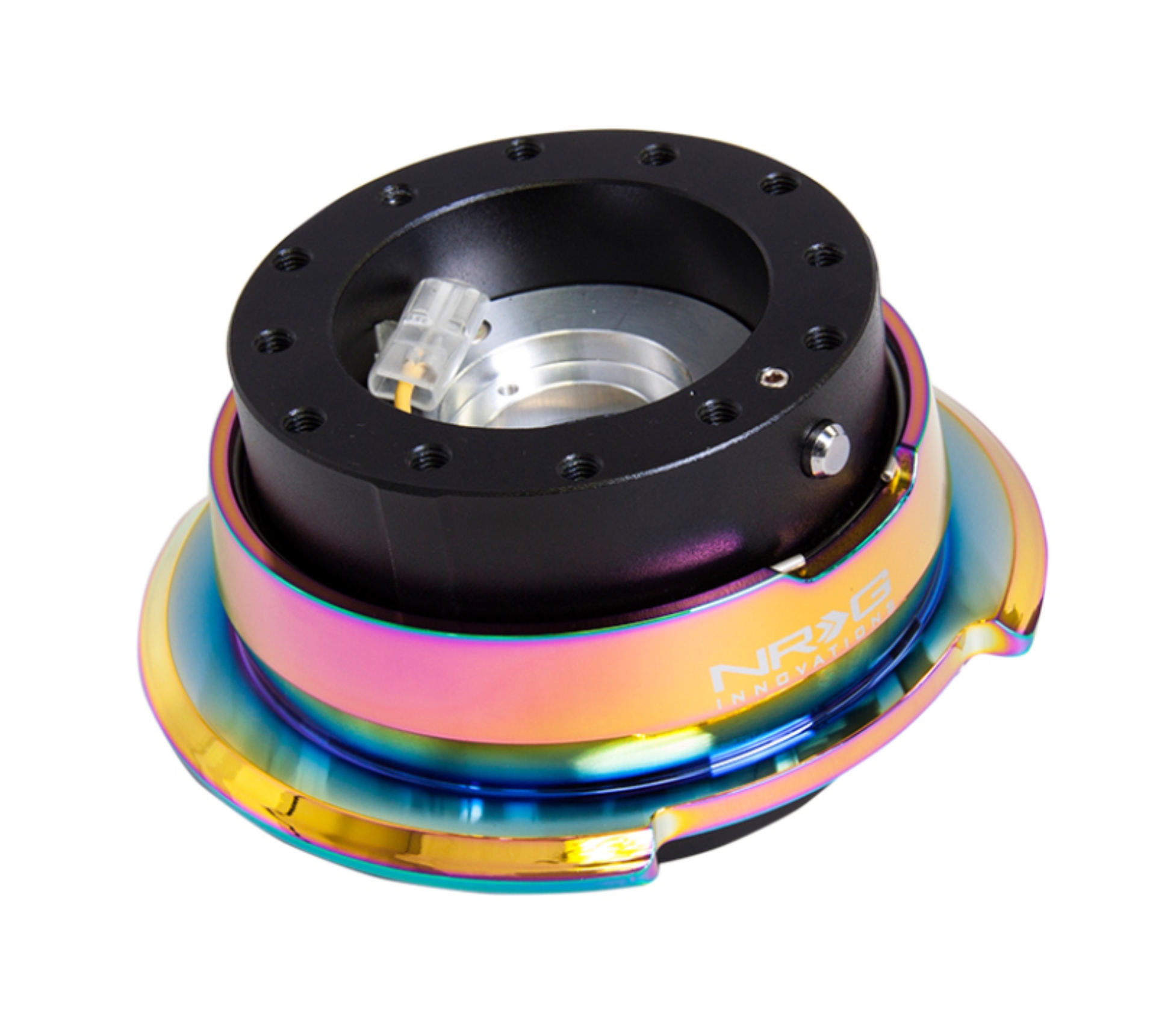 Picture of NRG Quick Release Gen 2.8 - Black Body / Neochrome Ring