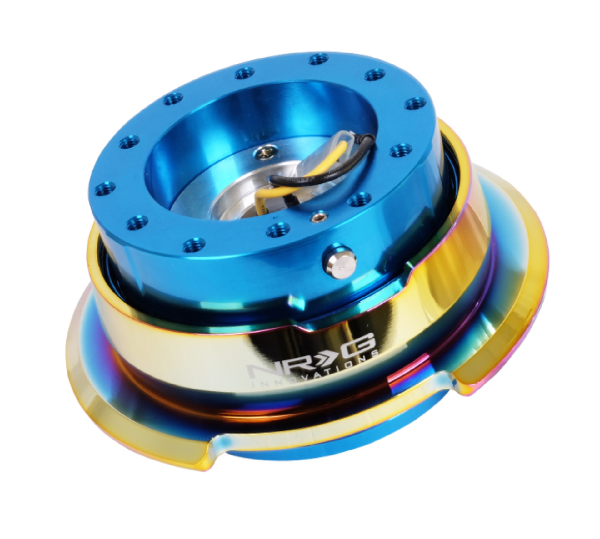 Picture of NRG Quick Release Gen 2.8 - Blue Body / Neochrome Ring