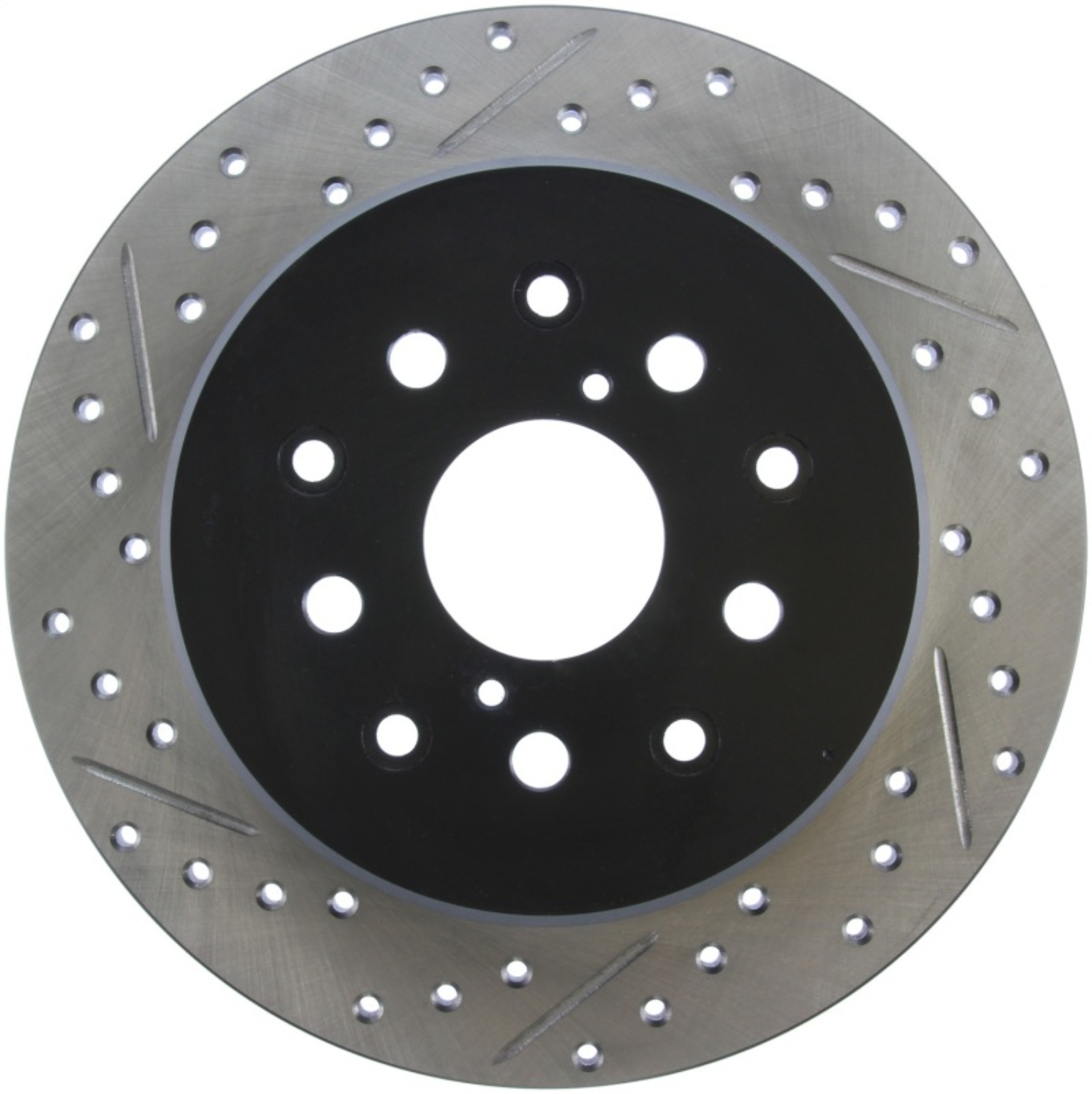 Picture of Sport Drilled & Slotted Brake Rotor; Rear Right