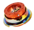 Picture of NRG Quick Release Gen 2.8 - Orange Body / Neochrome Ring