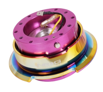 Picture of NRG Quick Release Gen 2.8 - Purple Body / Neochrome Ring