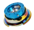 Picture of NRG Quick Release Gen 2.8 - New Blue Body / Neochrome Ring