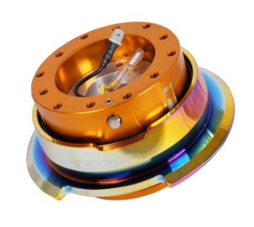 Picture of NRG Quick Release Gen 2.8 - Rose Gold Body / Neochrome Ring