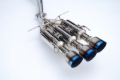 Picture of Invidia 17+ Honda Civic SI Sedan Gemini Triple Titanium Tip Cat-back Exhaust
