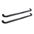 Picture of Westin 2019 Chevrolet Silverado/Sierra 1500 Crew Cab Platinum 4 Oval Nerf Step Bars - Black