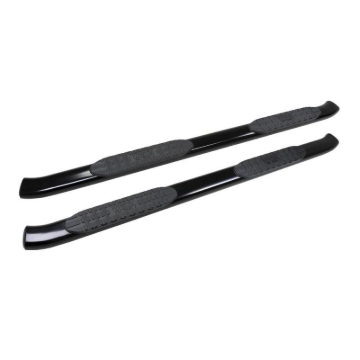 Picture of Westin 2019 Chevrolet Silverado/Sierra 1500 Crew Cab Non LD PRO TRAXX 5 Oval Nerf Step Bars - Black