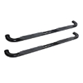 Picture of Westin 2019 Chevrolet Silverado/Sierra 1500 Crew Cab Platinum 4 Oval Nerf Step Bars - Black