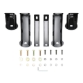 Picture of Westin 2019 Chevrolet Silverado/Sierra 1500 Crew Cab Platinum 4 Oval Nerf Step Bars - SS
