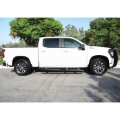 Picture of Westin 2019-2026 Chevy Silverado/Sierra 1500 Crew Cab Non LD PRO TRAXX 4 Oval Nerf Step Bars - Black