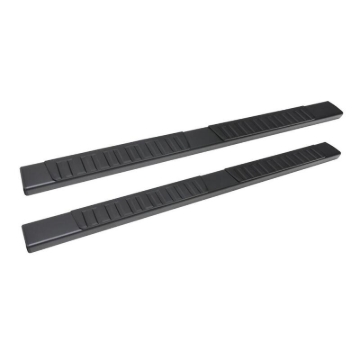 Picture of Westin 2019 Chevrolet Silverado/Sierra 1500 Crew Cab R7 Nerf Step Bars - Black