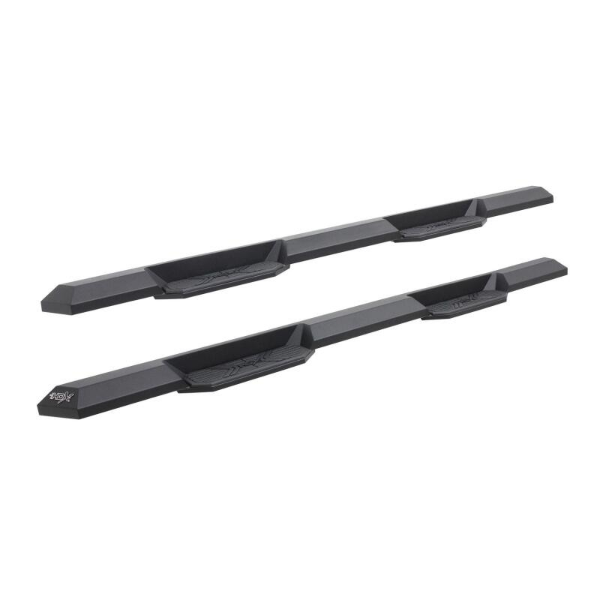 Picture of Westin 2019 Chevrolet Silverado/Sierra 1500 Crew Cab Xtreme Nerf Step Bars - Textured Black