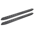 Picture of Westin 2019 Chevrolet Silverado/Sierra 1500 Crew Cab Thrasher Running Boards - Textured Black
