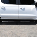 Picture of Westin 2019 Chevrolet Silverado/Sierra 1500 Double/CC Premier Oval Nerf Step Bar Mount Kit - Black