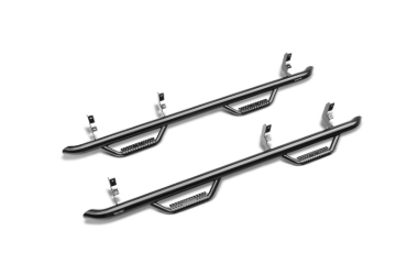 Picture of N-Fab Nerf Step 2019 Chevy/GMC 1500 Crew Cab - Cab Length Gloss - Black - 3in