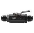 Picture of 8AN Male Shut-Off Valve With Black Anodized Finish