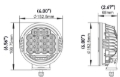 Picture of Hella 500 LED Driving Lamp Kit