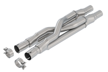 Picture of Borla 15-18 Ford Mustang GT 5.0L AT/MT RWD 2.5in Resonator Delete X-Pipe