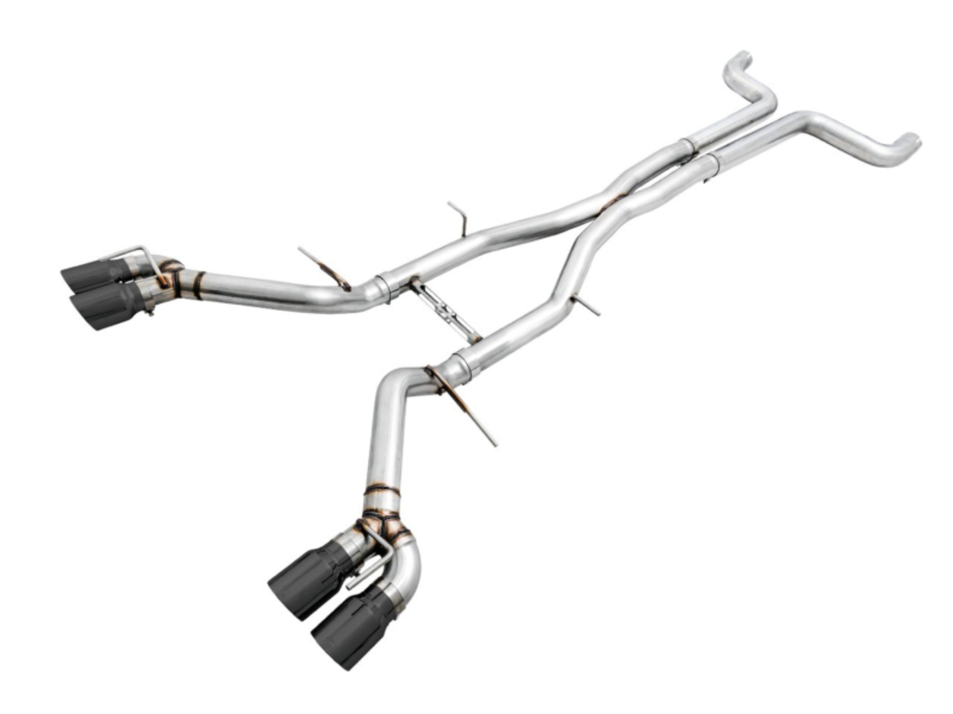 Picture of AWE Tuning 16-19 Chevy Camaro SS Non-Res Cat-Back Exhaust - Track Edition (Quad Diamond Black Tips)