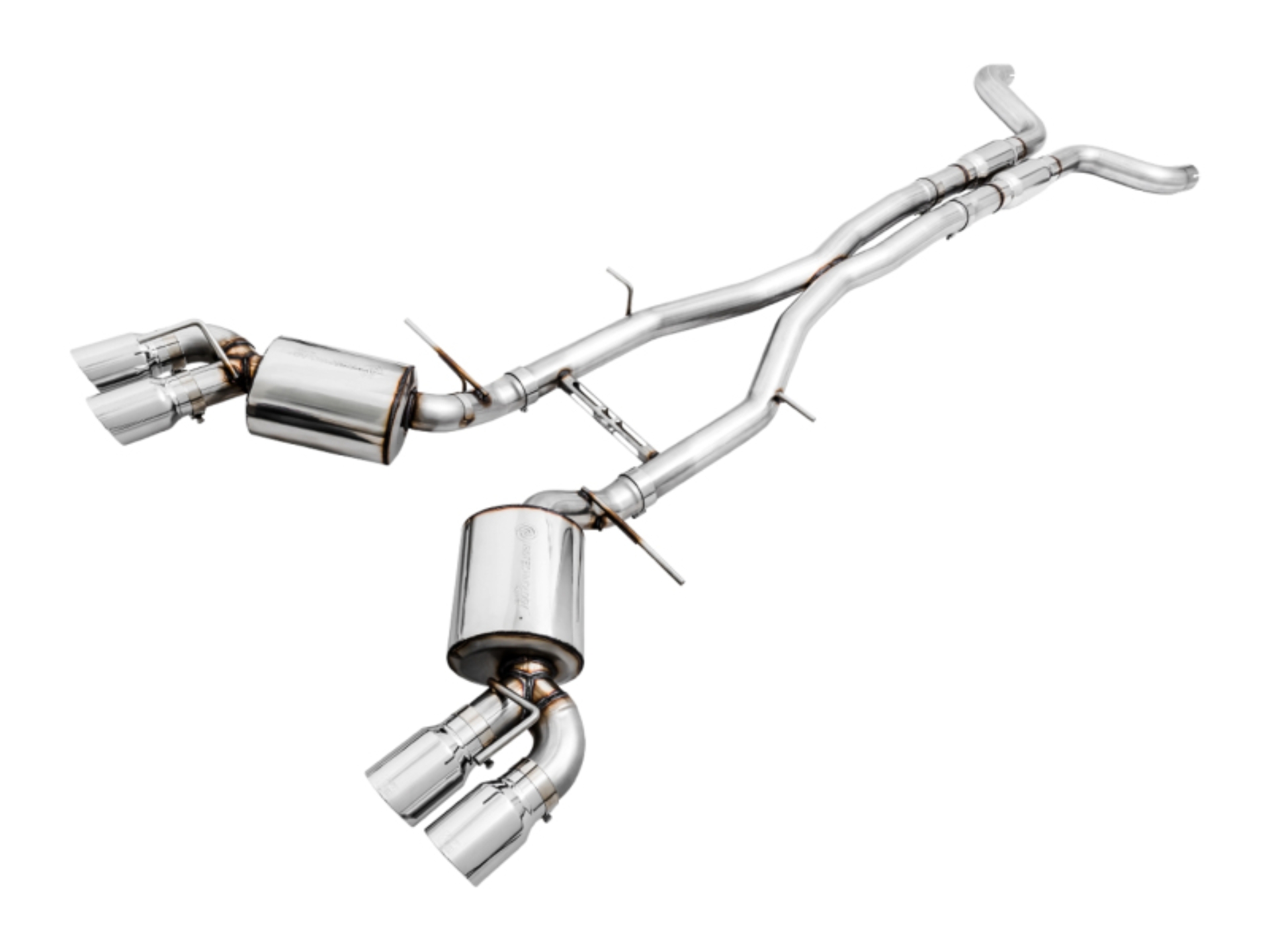 Picture of AWE Tuning 16-19 Chevy Camaro SS Res Cat-Back Exhaust -Touring Edition (Quad Chrome Silver Tips)