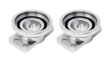 Picture of Torque Solution Dual HKS Blow Off Valve Adapter 2018+ Kia Stinger 3.3T