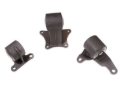 Picture of Innovative 90-93 Honda Accord Conversion (F-Series/RH Mount) Black Aluminum Mount 85A Bushing