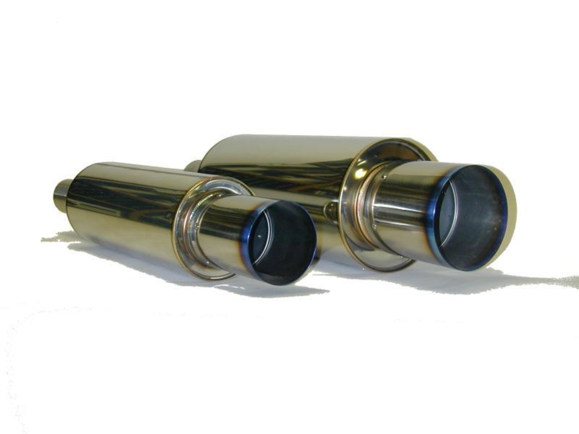 Picture of HKS Universal Stainless Hi Power 130mm Titanium Muffler