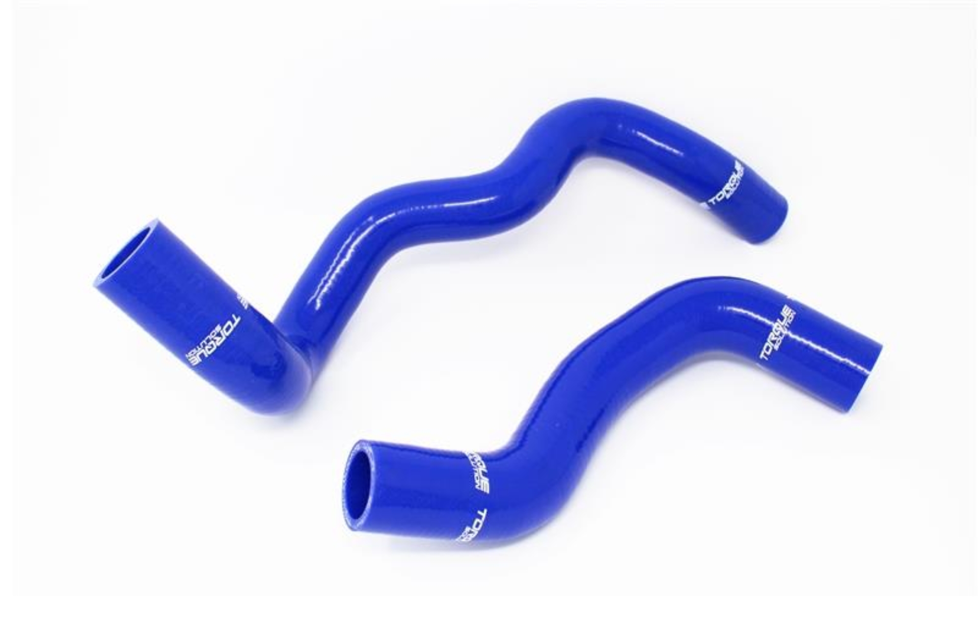 Picture of Torque Solution 2016+ Ford Focus RS Silicone Radiator Hose Kit - Blue