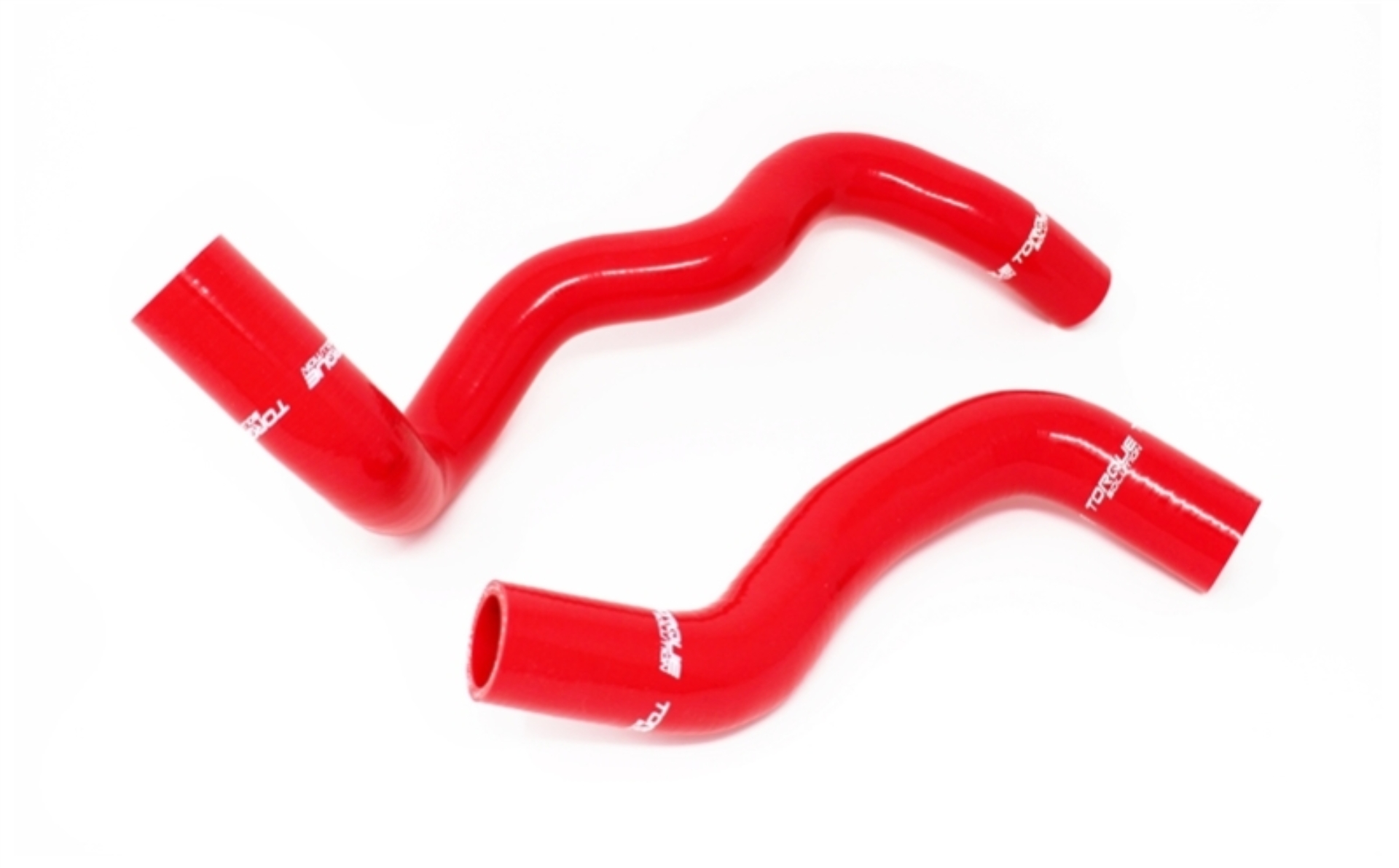 Picture of Torque Solution 2016+ Ford Focus RS Silicone Radiator Hose Kit - Red