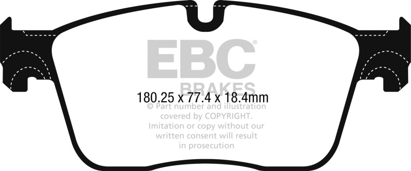 Picture of EBC Greenstuff Brake Pad Sets - DP22253