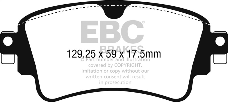 Picture of EBC Greenstuff Brake Pad Sets - DP22254