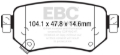Picture of EBC Redstuff Brake Pad Sets - DP32287C
