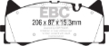 Picture of EBC Redstuff Brake Pad Sets - DP32298C