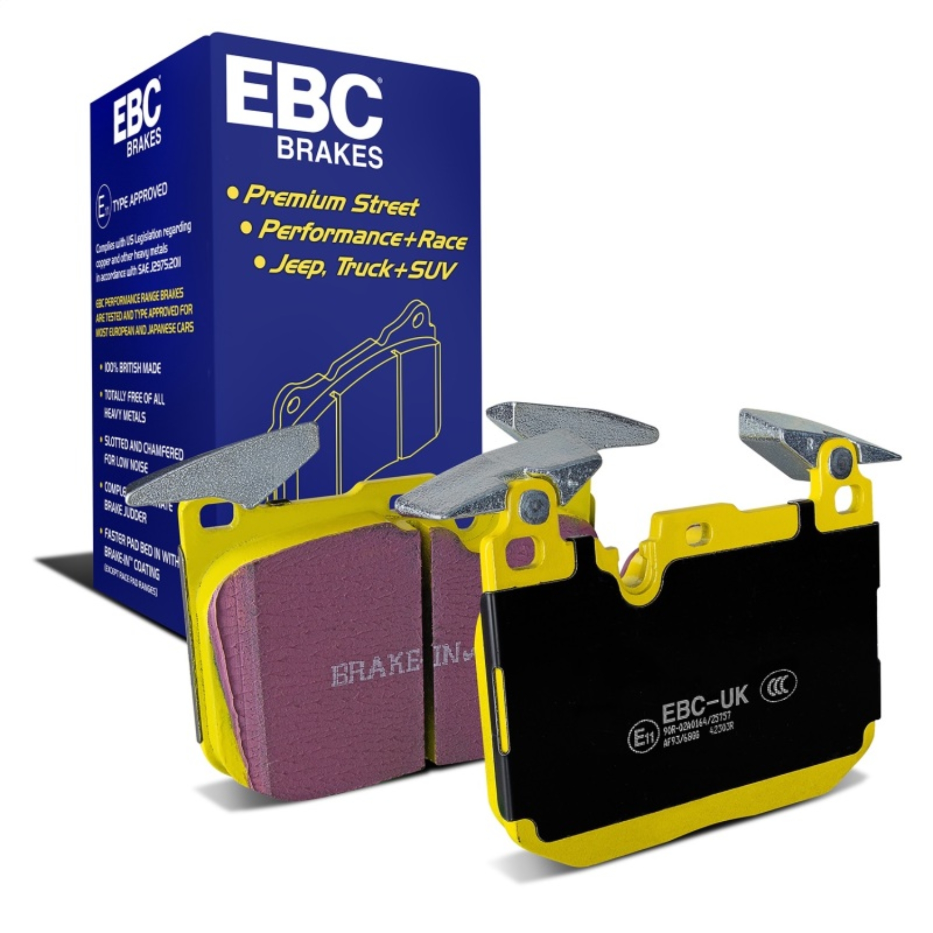 Picture of EBC Yellowstuff Brake Pad Sets - DP42303R