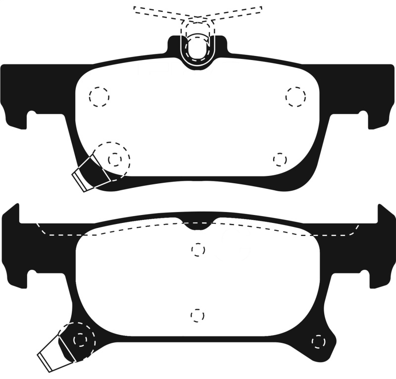 Picture of EBC Yellowstuff Brake Pad Sets - DP43079R