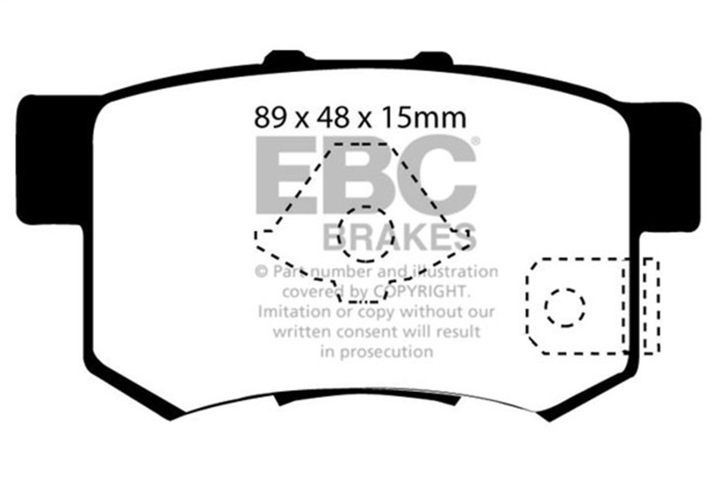 Picture of EBC Bluestuff Brake Pad Sets - DP51193/2NDX