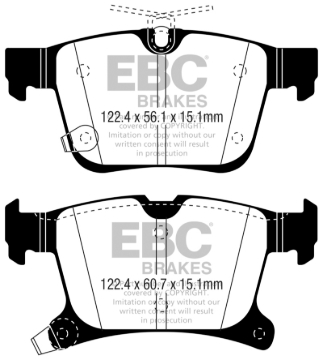 Picture of EBC Greenstuff Brake Pad Sets - DP63066