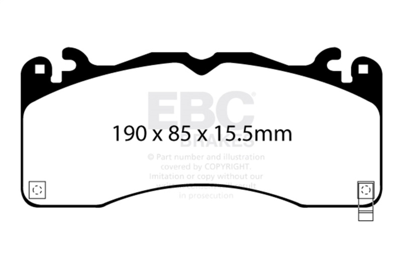 Picture of EBC Ultimax2 Brake Pad Sets - UD1792
