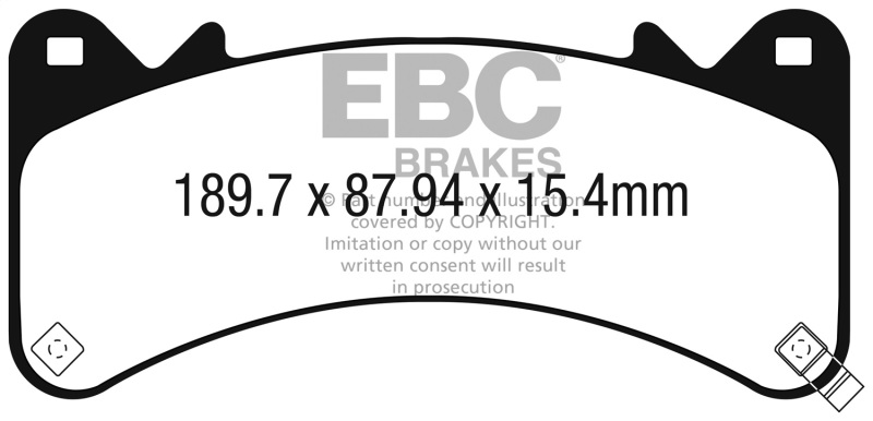 Picture of EBC Ultimax2 Brake Pad Sets - UD1910