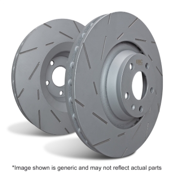 Picture of EBC 95-97 Mercedes-Benz C36 AMG (W202) 3.6L USR Slotted Front Rotors