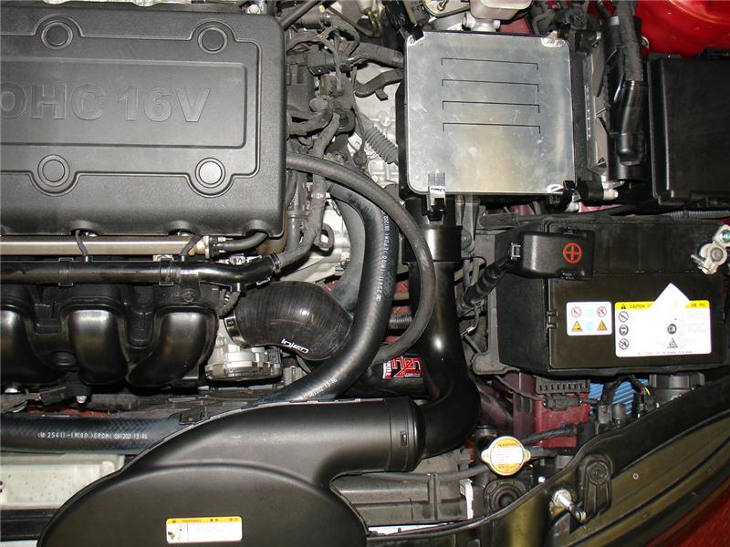Picture of Injen 09-10 Kia Forte 2.0L-4cyl 5speed Polished Cold Air Intake