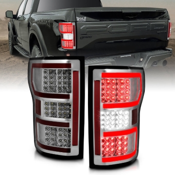 Picture of ANZO 18-19 Ford F-150 LED Taillights Chrome