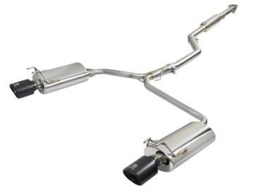 Picture of aFe Takeda Exhaust 304SS Dual Cat-Back w/ Black Tips 13-17 Honda Accord LX/EX/EX-L Sedan L4 2.4L
