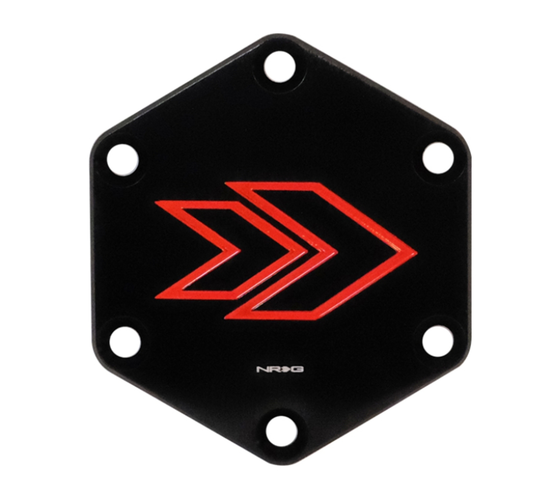 Picture of NRG Engraved Arrow Horn Delete Button-RED