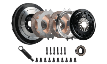 Picture of DKM Clutch Volkswagen Corrado/GTI/Jetta/Passat (2.8L VR6) Ceramic Twin Disc MR Clutch Kit w/Flywheel
