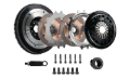 Picture of DKM Clutch BMW E34/E36/E39/E46/Z3 (6 Cyl) Ceramic Twin Disc MR Clutch w/Flywheel (650 ft/lbs Torque)