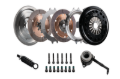Picture of DKM Clutch VW/Audi 2.0L TSI (8 Bolt Motor) Ceramic Twin Disc MR Clutch Kit w/Flywheel