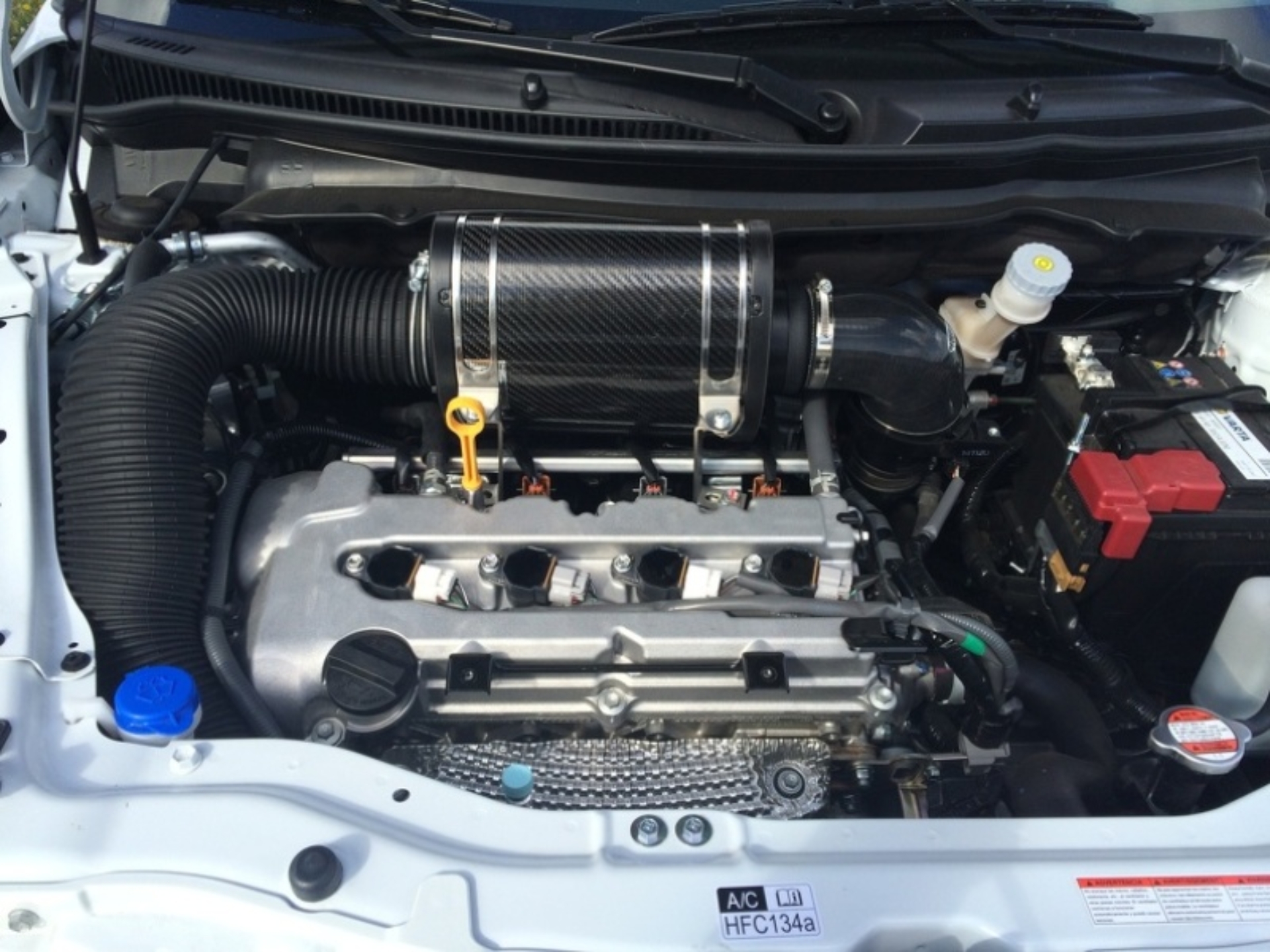 Picture of BMC 2012 Suzuki Swift IV 1.6 RS Sport Oval Trumpet Airbox Kit